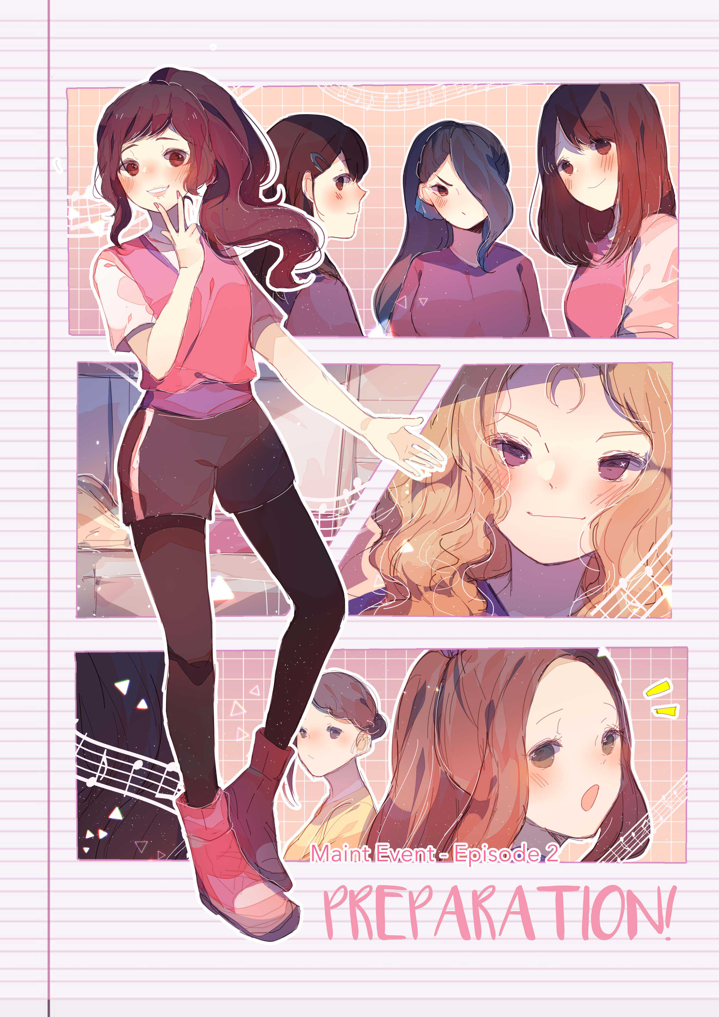 Draw Cute Character Sheet By Rept U Fiverr