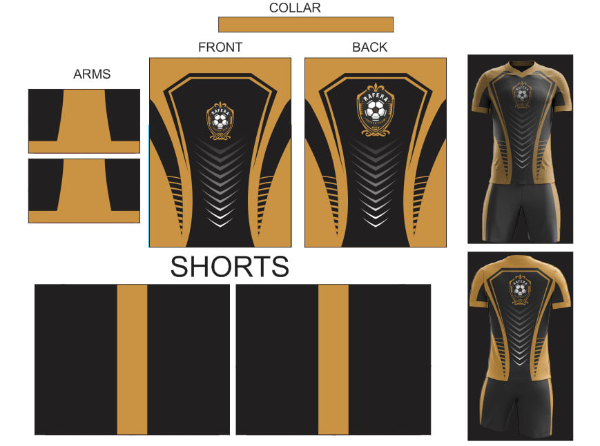 Layout your jersey designs into patterns for sublimation by