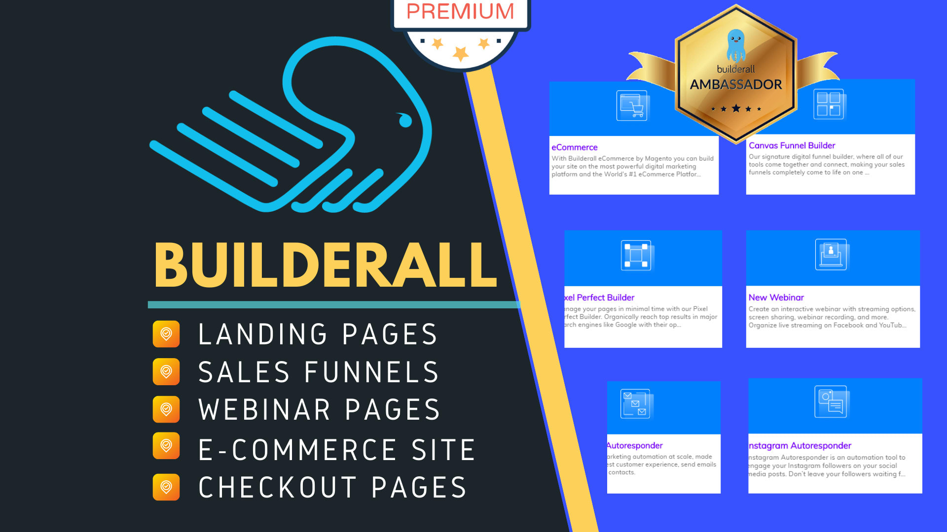 Design builderall funnels and websites by Tanvir4u | Fiverr