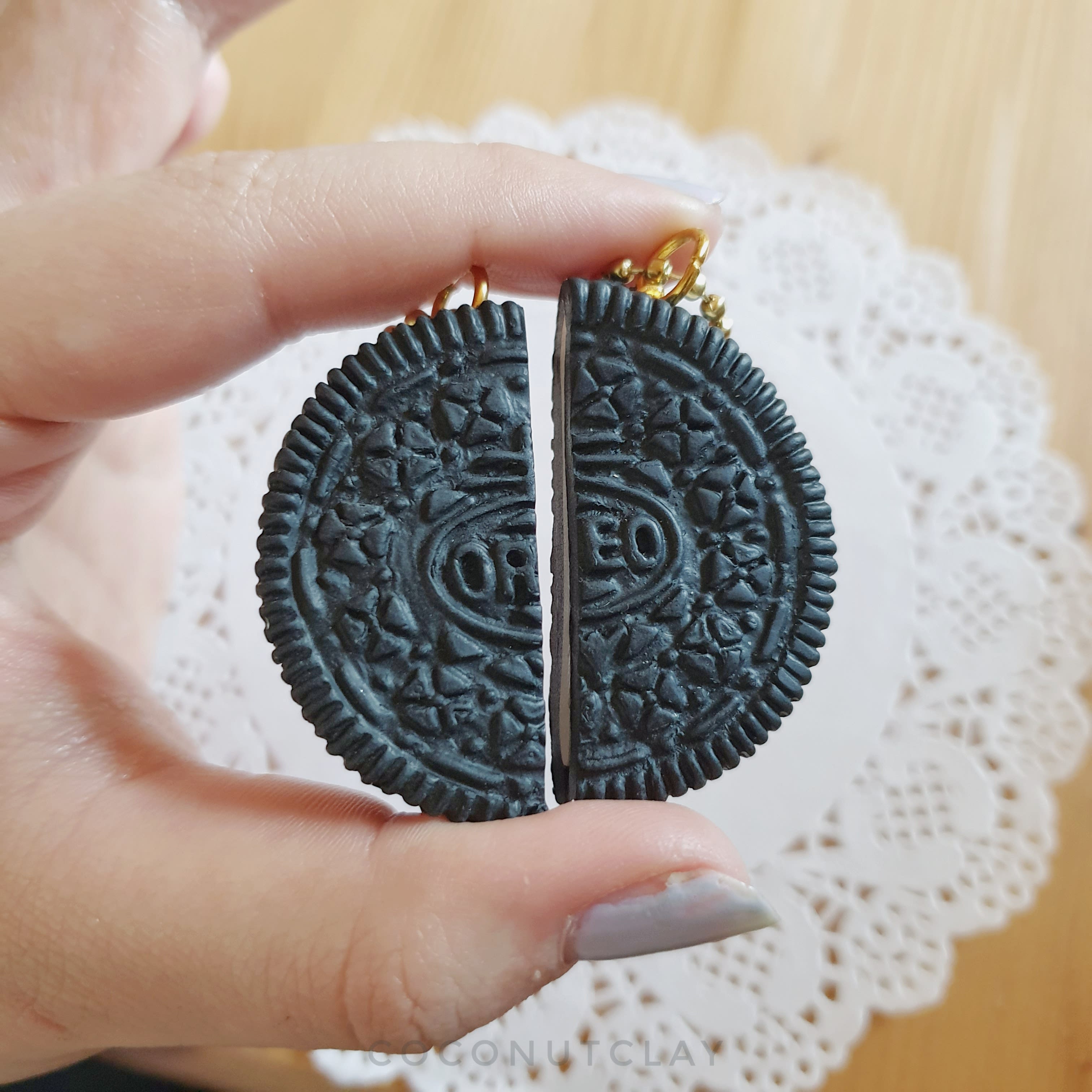 Send you handmade oreo keychains for you and your bff or anyone