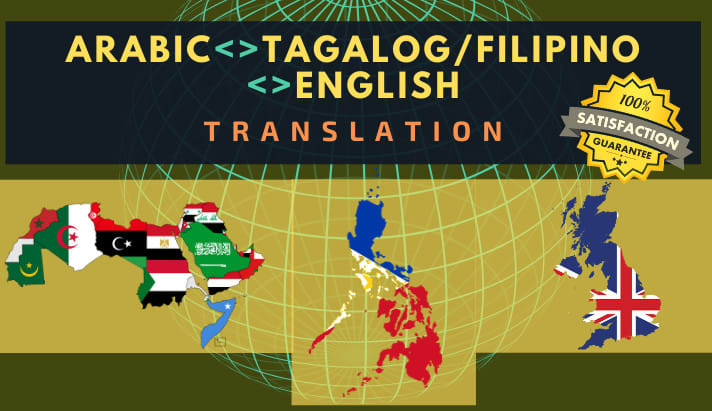 Do Translation Arabic Tagalog Or Filipino English By Sabello Mikaza