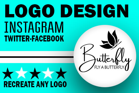 Do Professional Instagram Twitter Or Facebook Logo Design By Minimalistartis