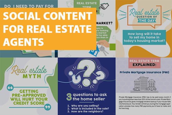 Twelve social media post ideas for your real estate business