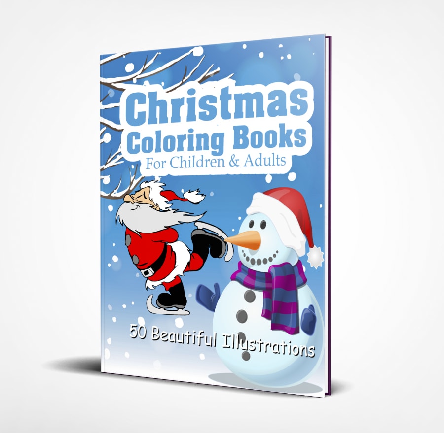 Christmas Coloring Books For Amazon By Jamiljay