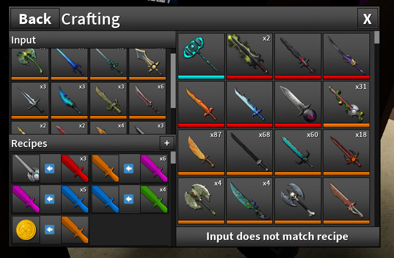 Roblox Assassin Knives For Sale By Camsroses