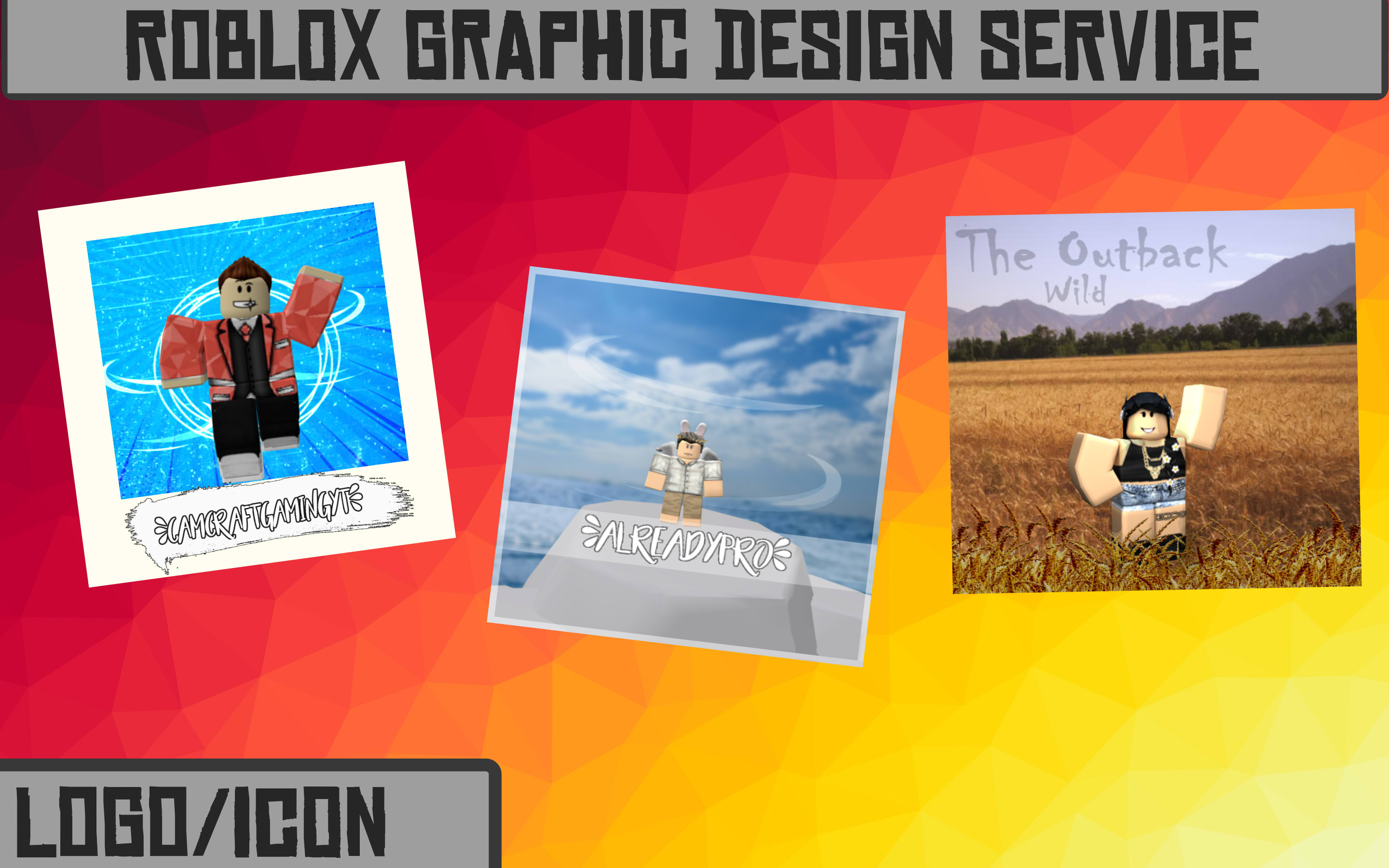 Professionally Make Roblox Graphics By Cam810 Fiverr - roblox graphic images