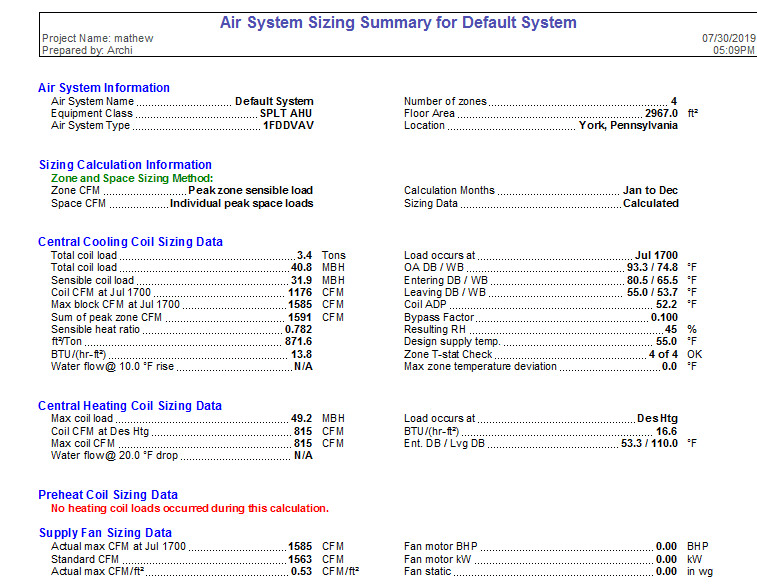 Do Your Hvac Heating And Cooling Load Calculations Muti12 Fiverr