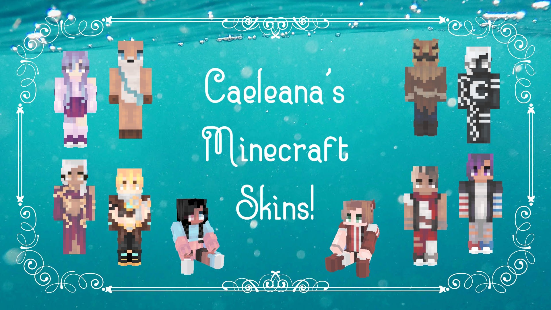 A huge collection of some of the Minecraft skins I've made the