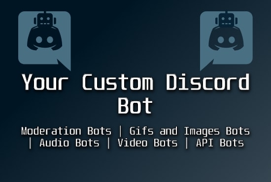 Make You A Custom Discord Bot Or A Custom Discord Music Bot By
