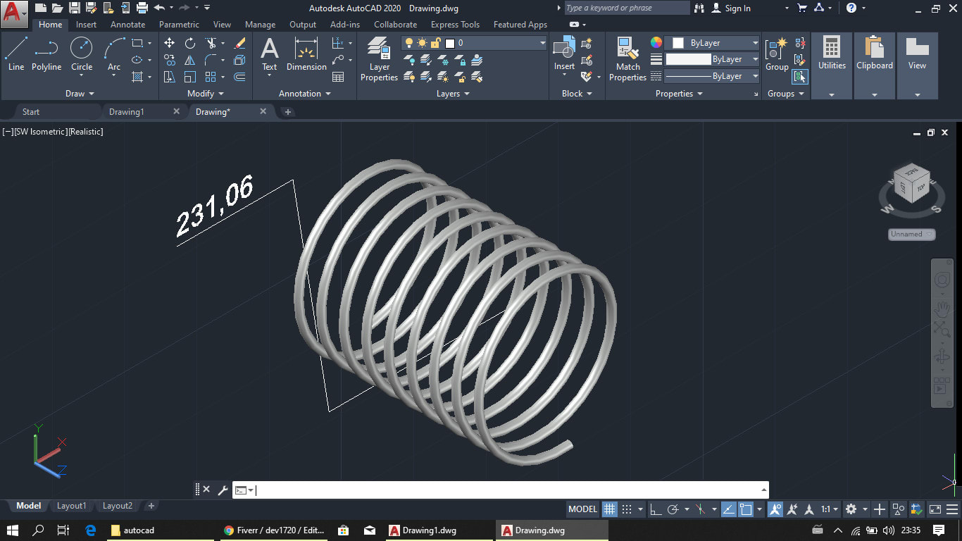 Do Auto Cad 2d Drowning And 3d Modeling By Dev17 Fiverr