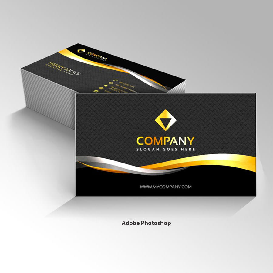 Featured image of post Professional Business Card Design In Photoshop / Then, you would be able to take printout for business purpose.