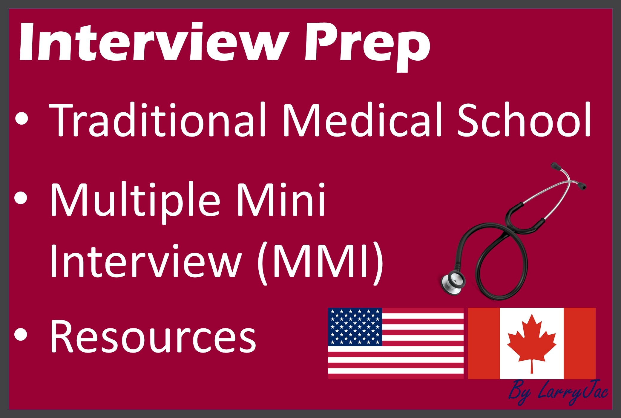 Coach you on medical school interviews by Larryjac | Fiverr