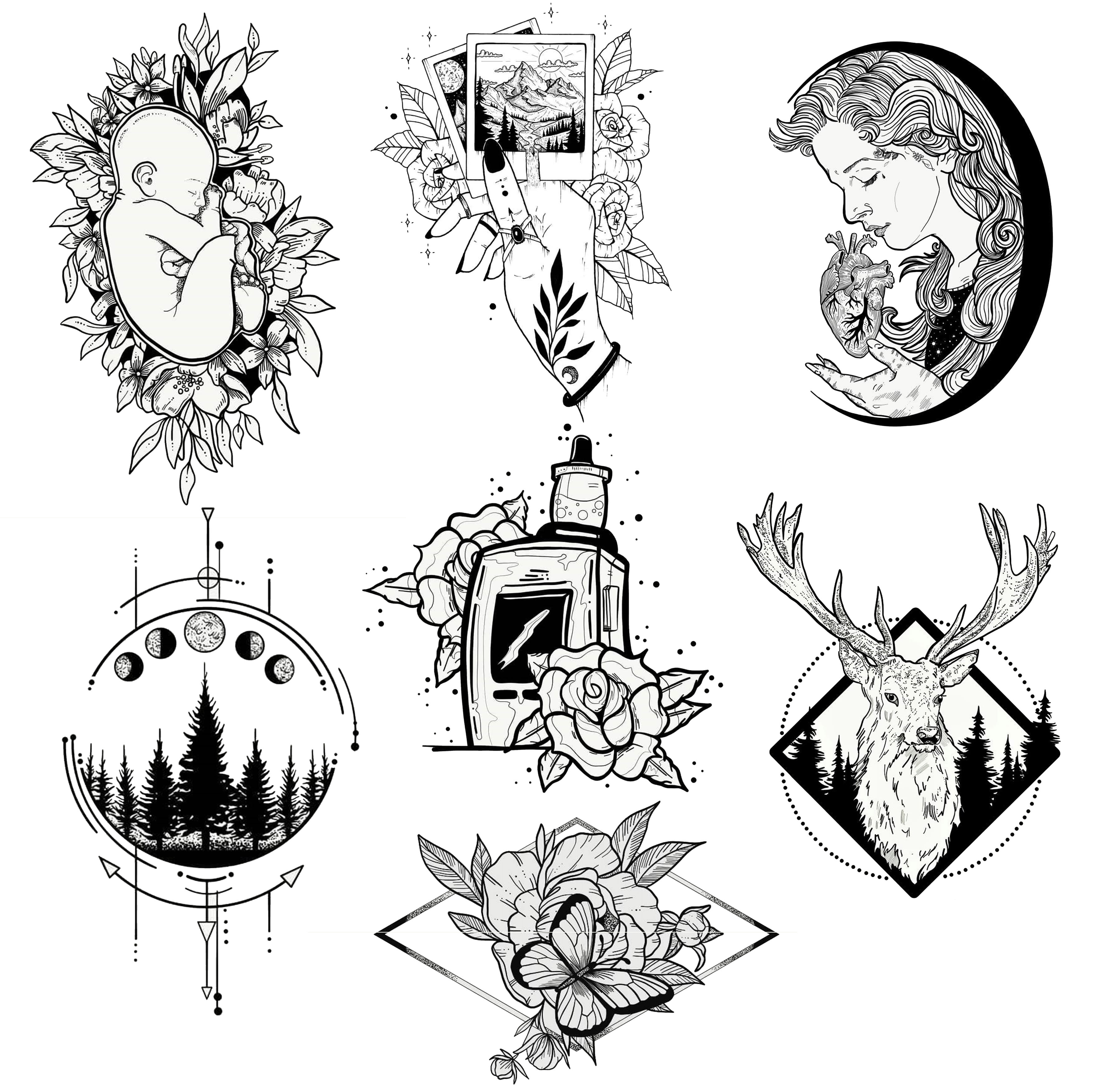 Cute Minimalist Tattoos