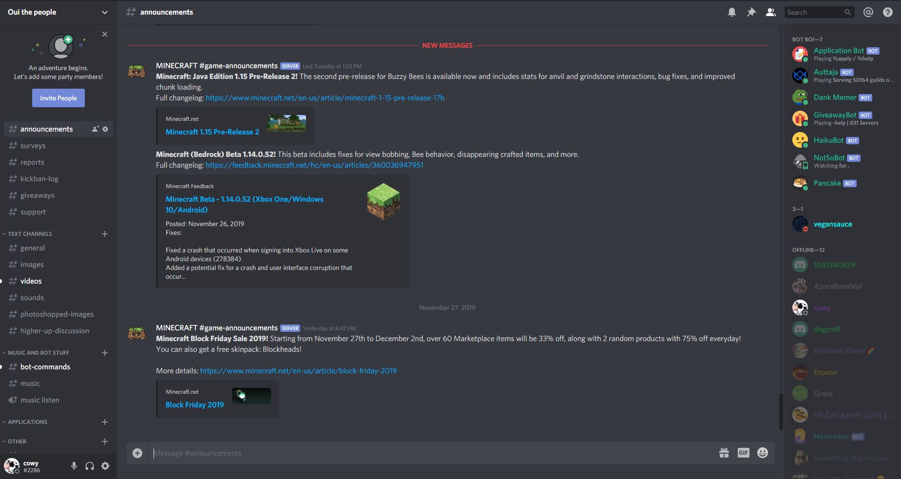 Create you a professional level discord server by Mmarchiver