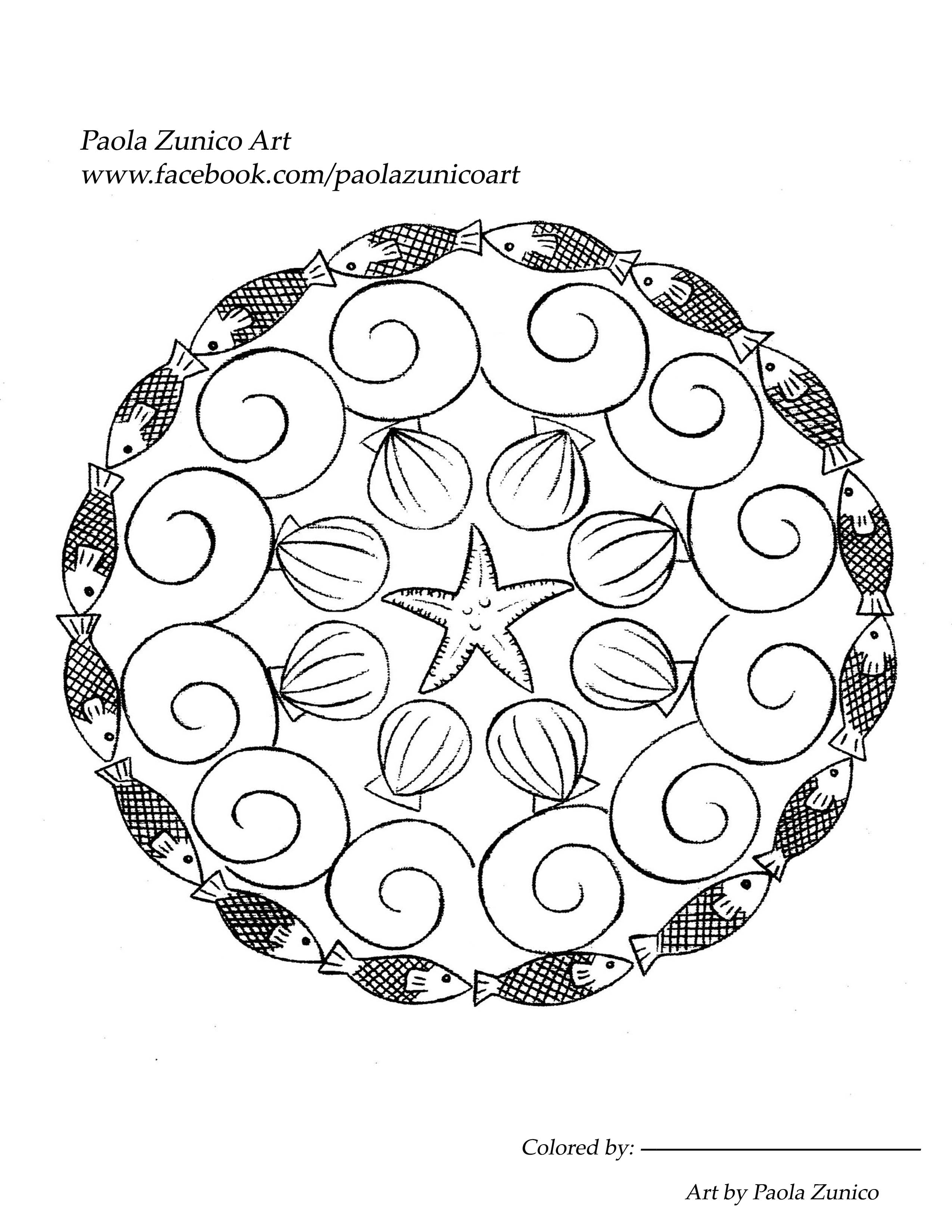 Design Mandalas For Coloring Pages Or Coloring Book By
