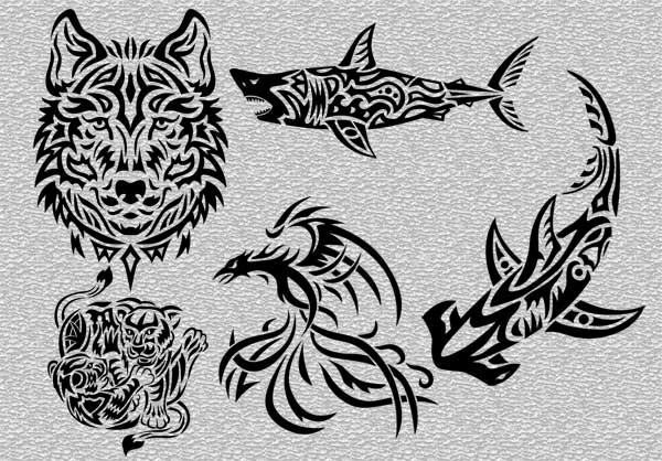 Do a tribal tattoo design contact me before making an order by Maralvar777  | Fiverr