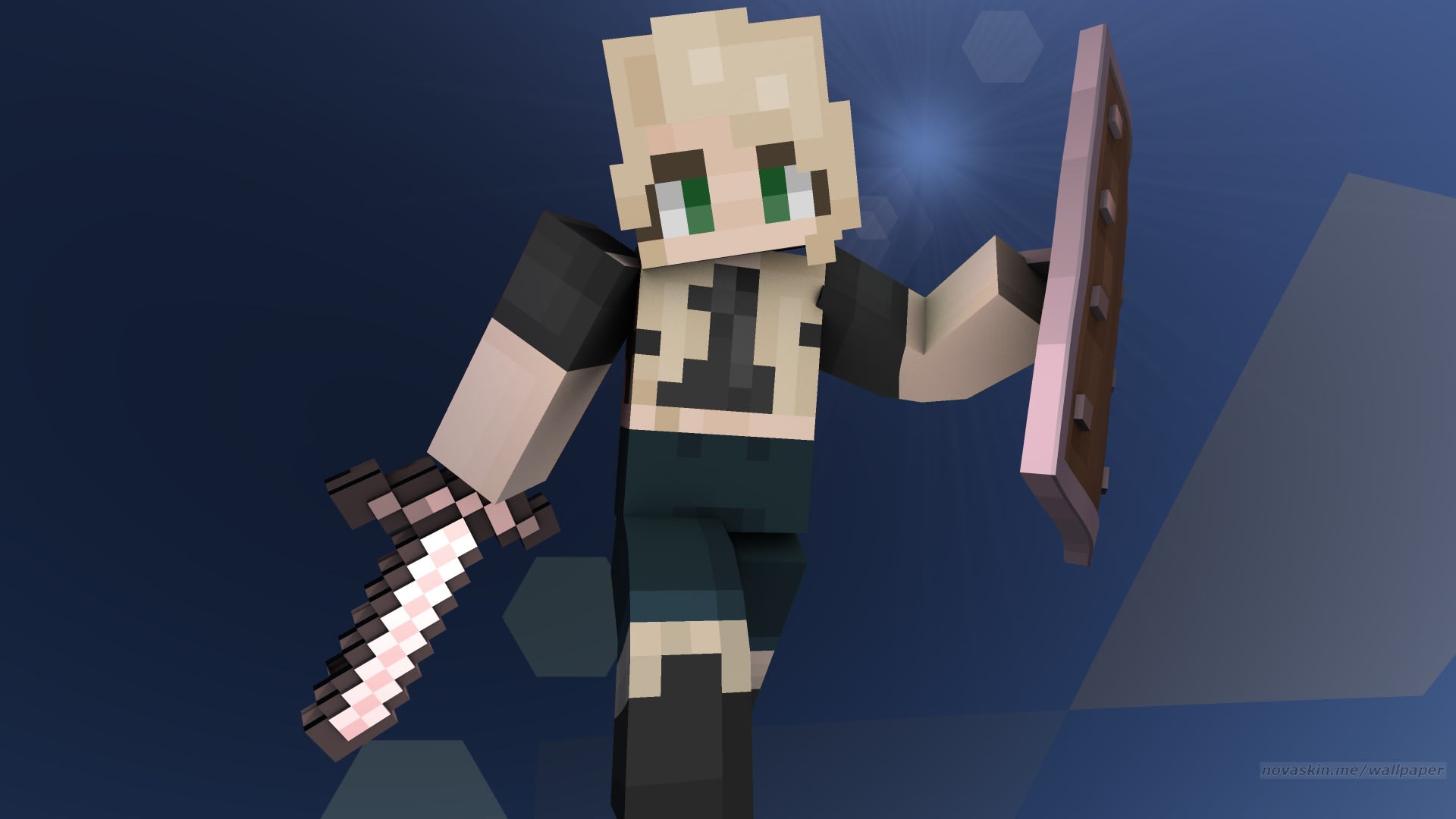 I made Minecraft Block Facts skin in REAL LIFE 