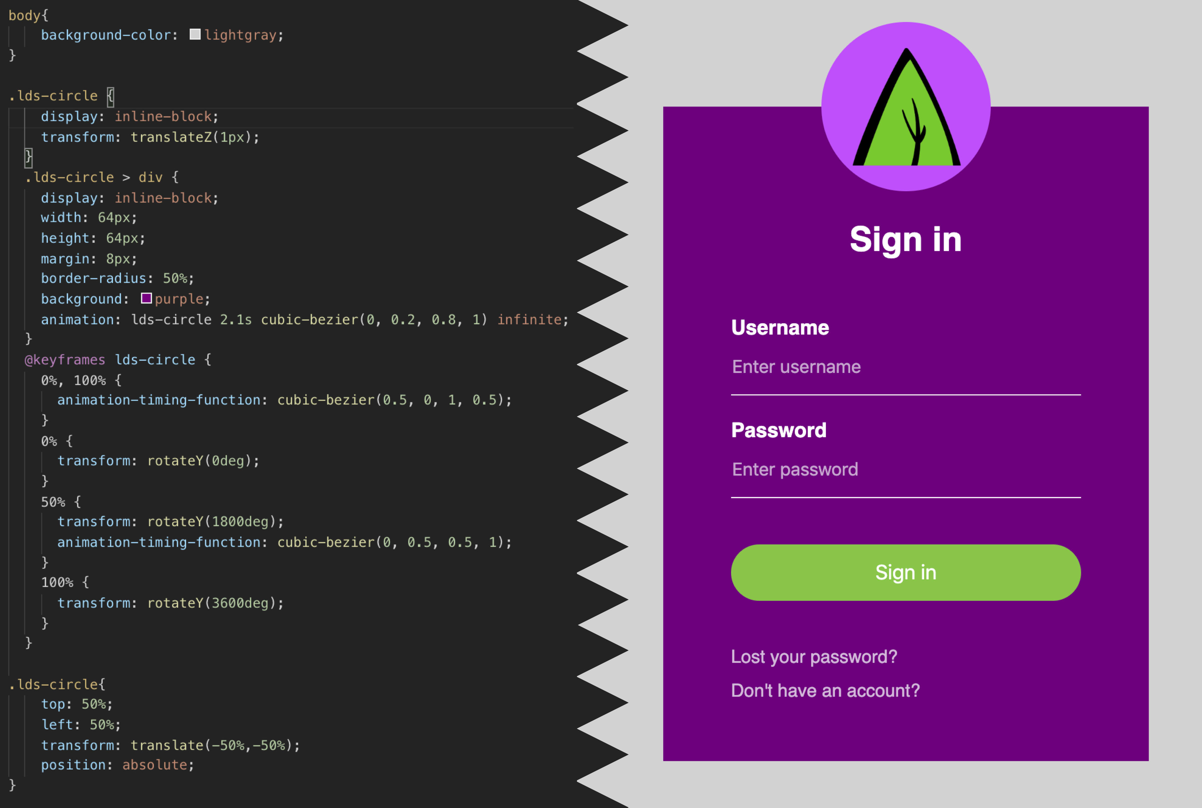 Create an html, css login, signup web page html, java,css by Lazaration |  Fiverr