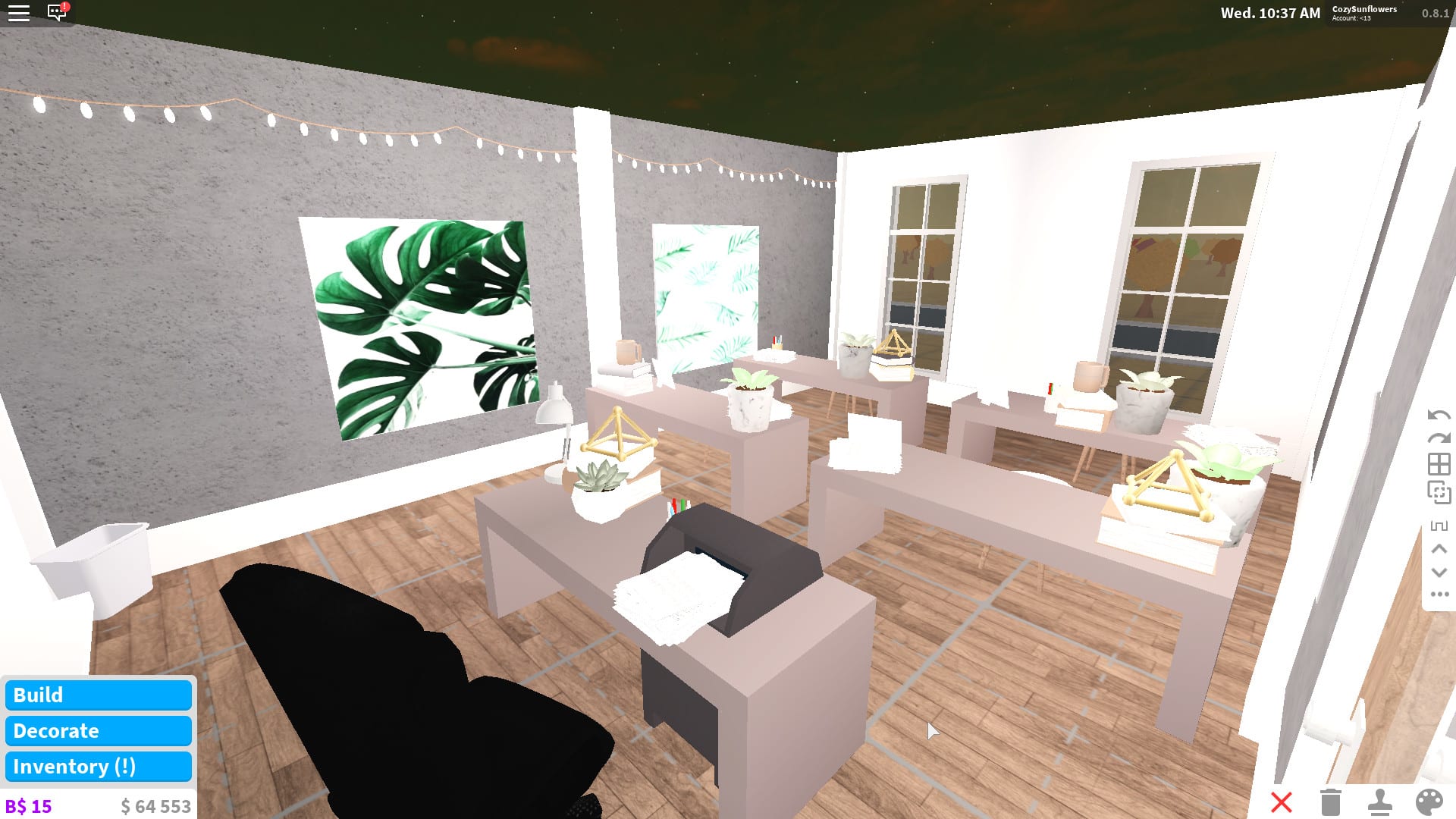 Aesthetic Botanical House Bloxburg