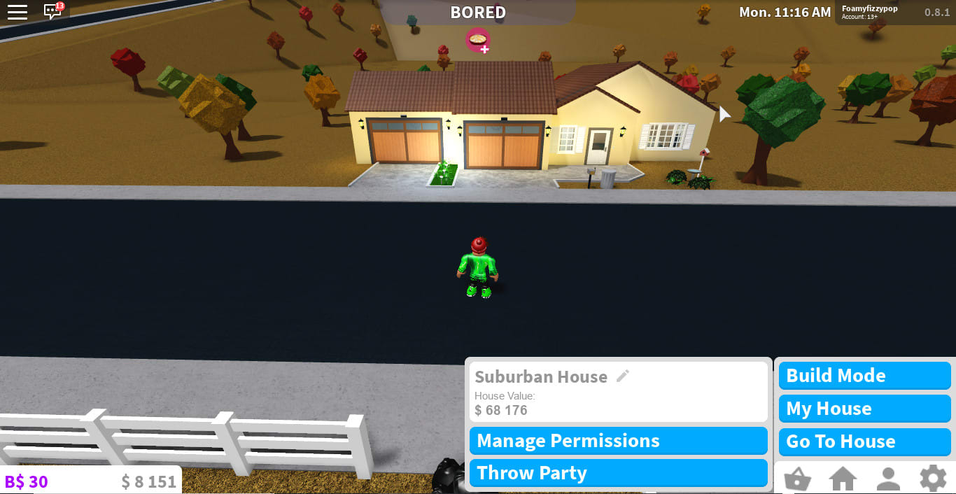how to make a suburban game in roblox