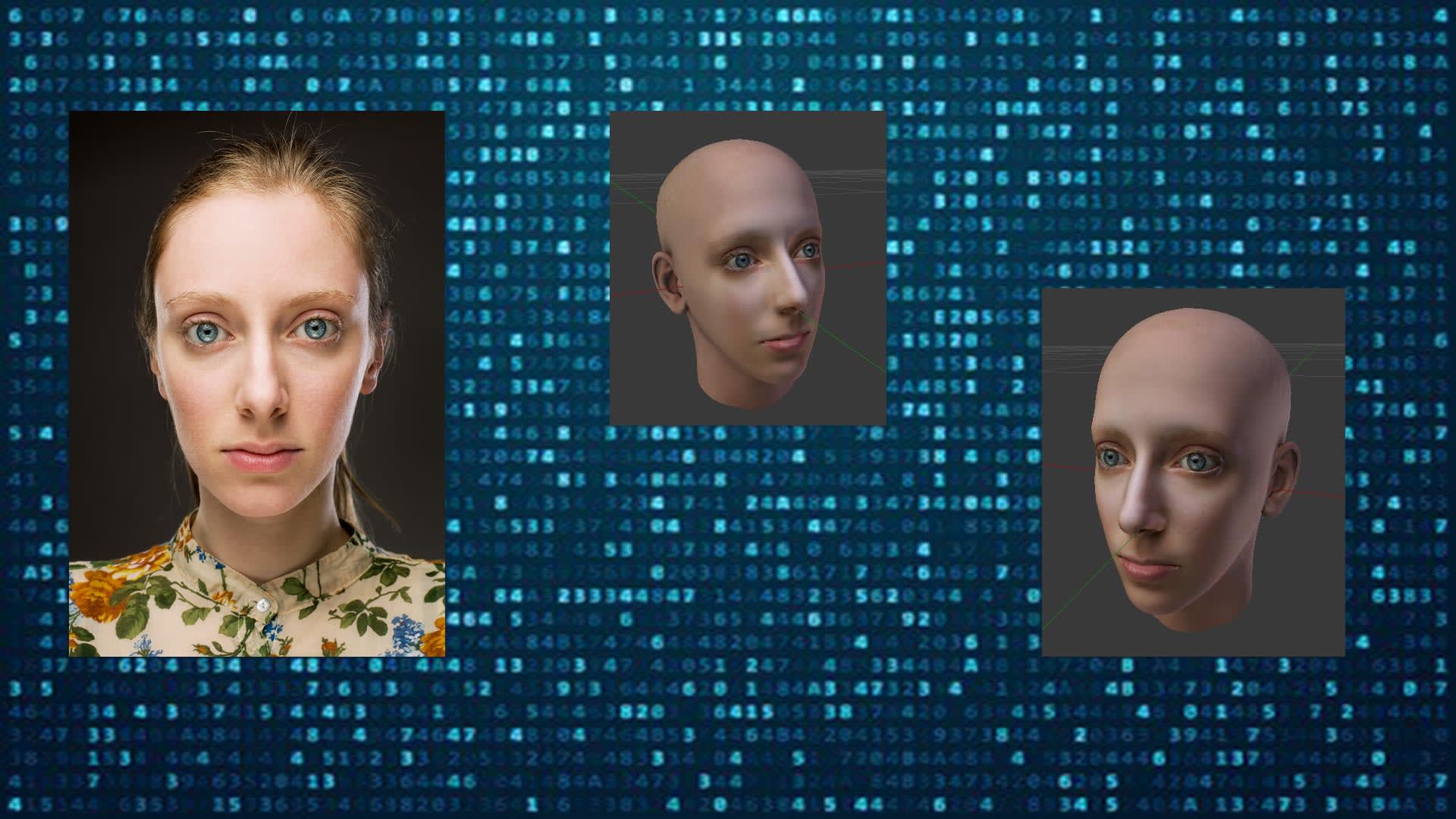 Im Create Any Real Face For 3d Model By Escanor1