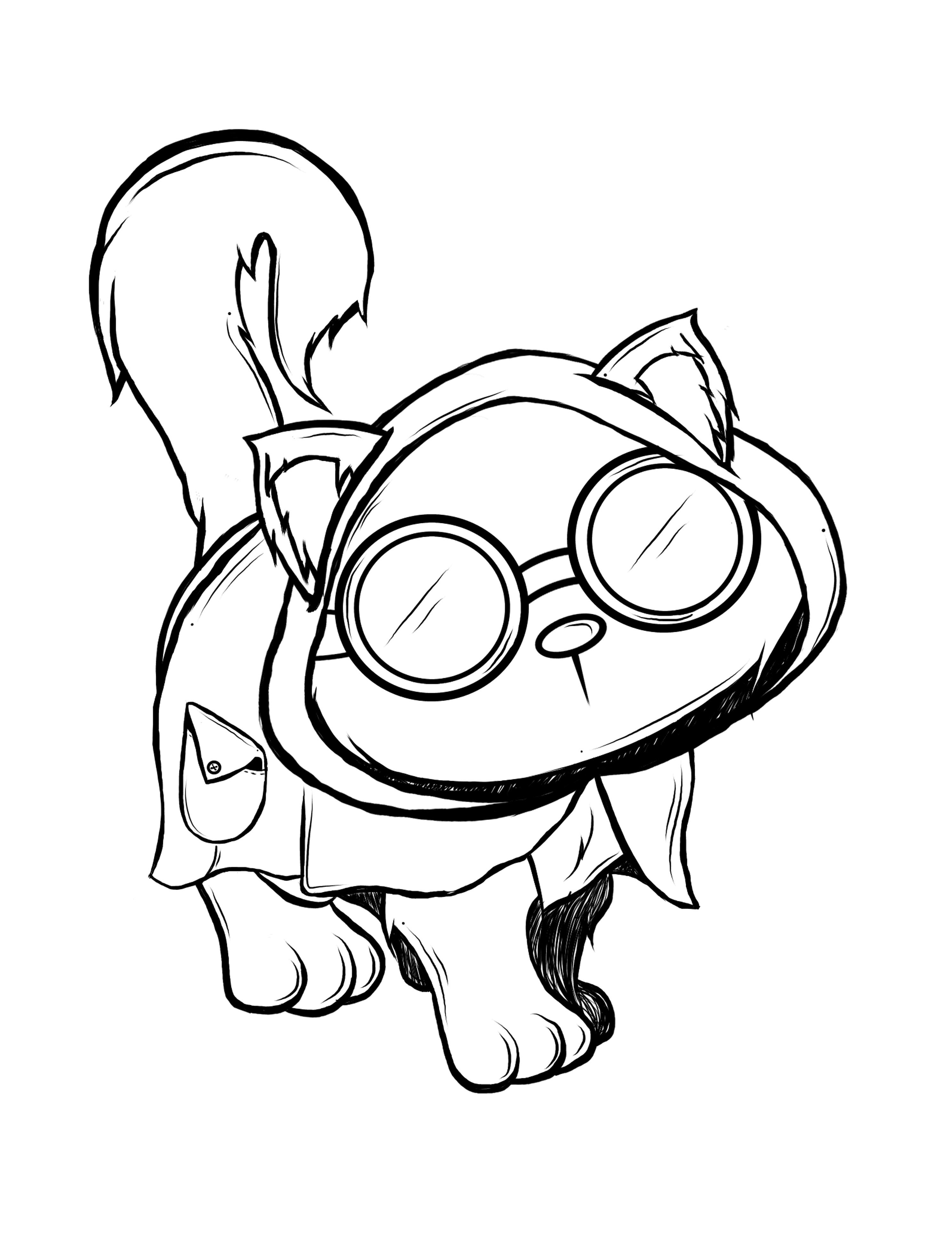 Original And Custom Downloadable Coloring Pages By Livundead