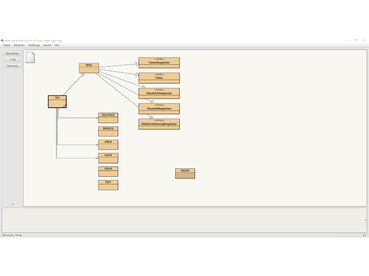 bluej program to make a game