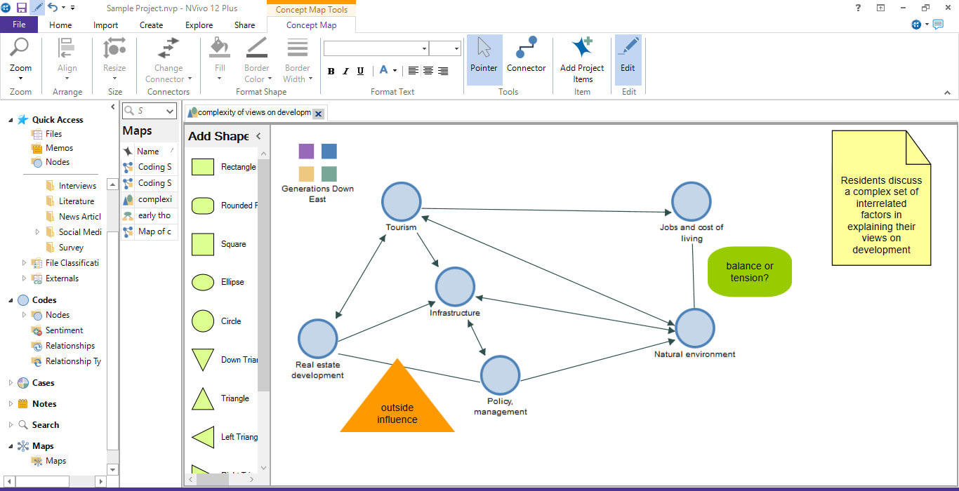how to use nvivo 12 for thematic analysis