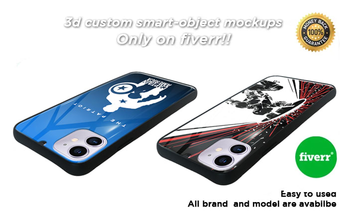 Download Create Realistic Mobile Cover Mockup Phone Case Mockup By Nitinpaul8520 Fiverr