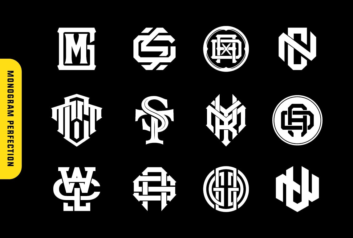 Do Monogram Logo Design Apparel By Maseiqbal