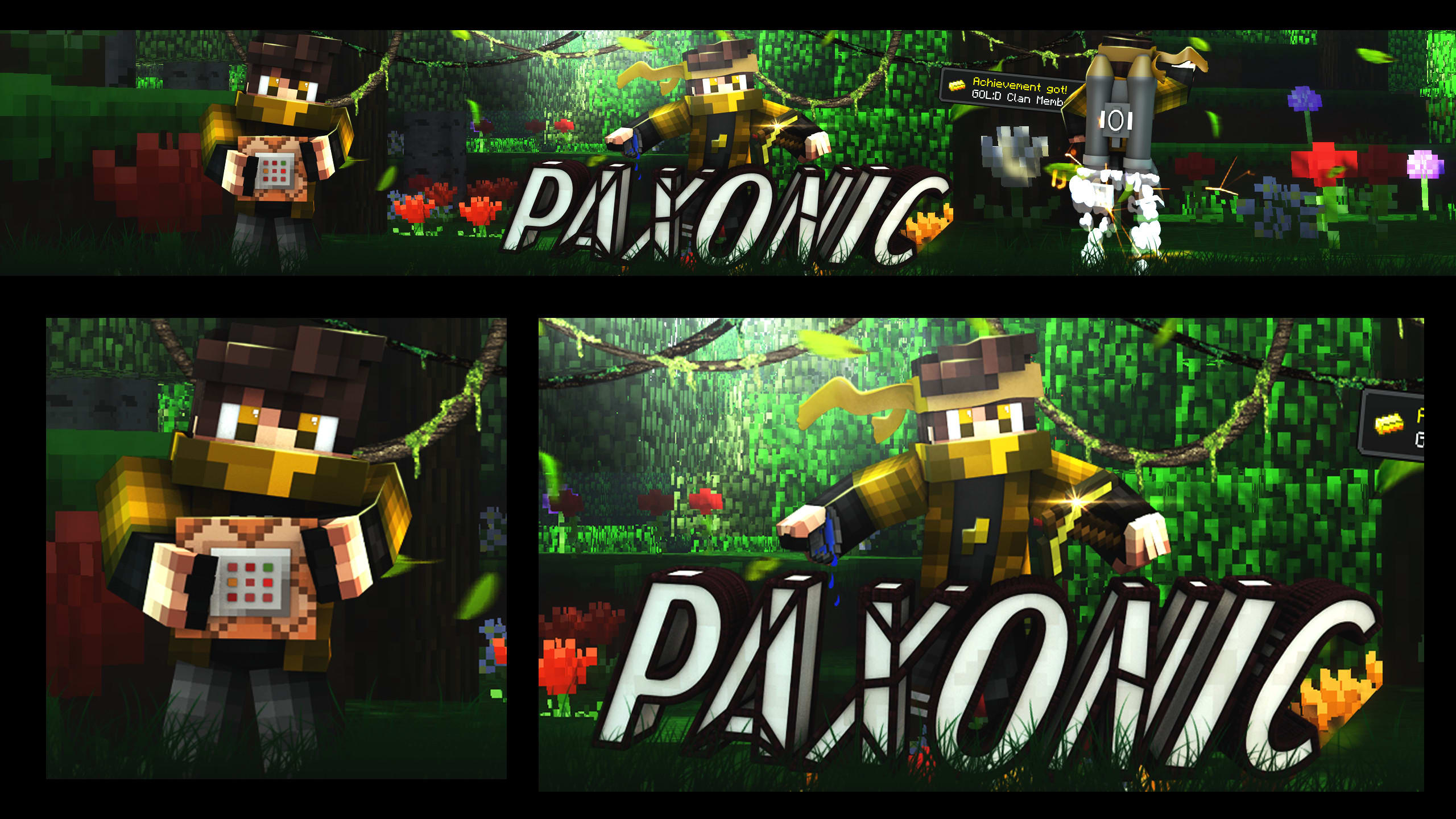 Create A Minecraft Youtube Banner For You By Timpeqazus