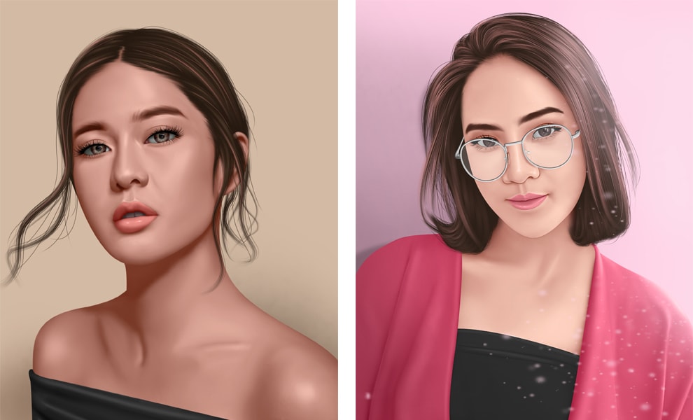 Create your photo with an awesome smudge painting style by Starstudioo |  Fiverr