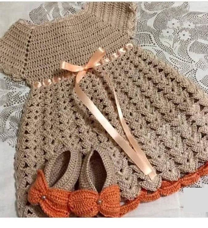 baby sweater frock