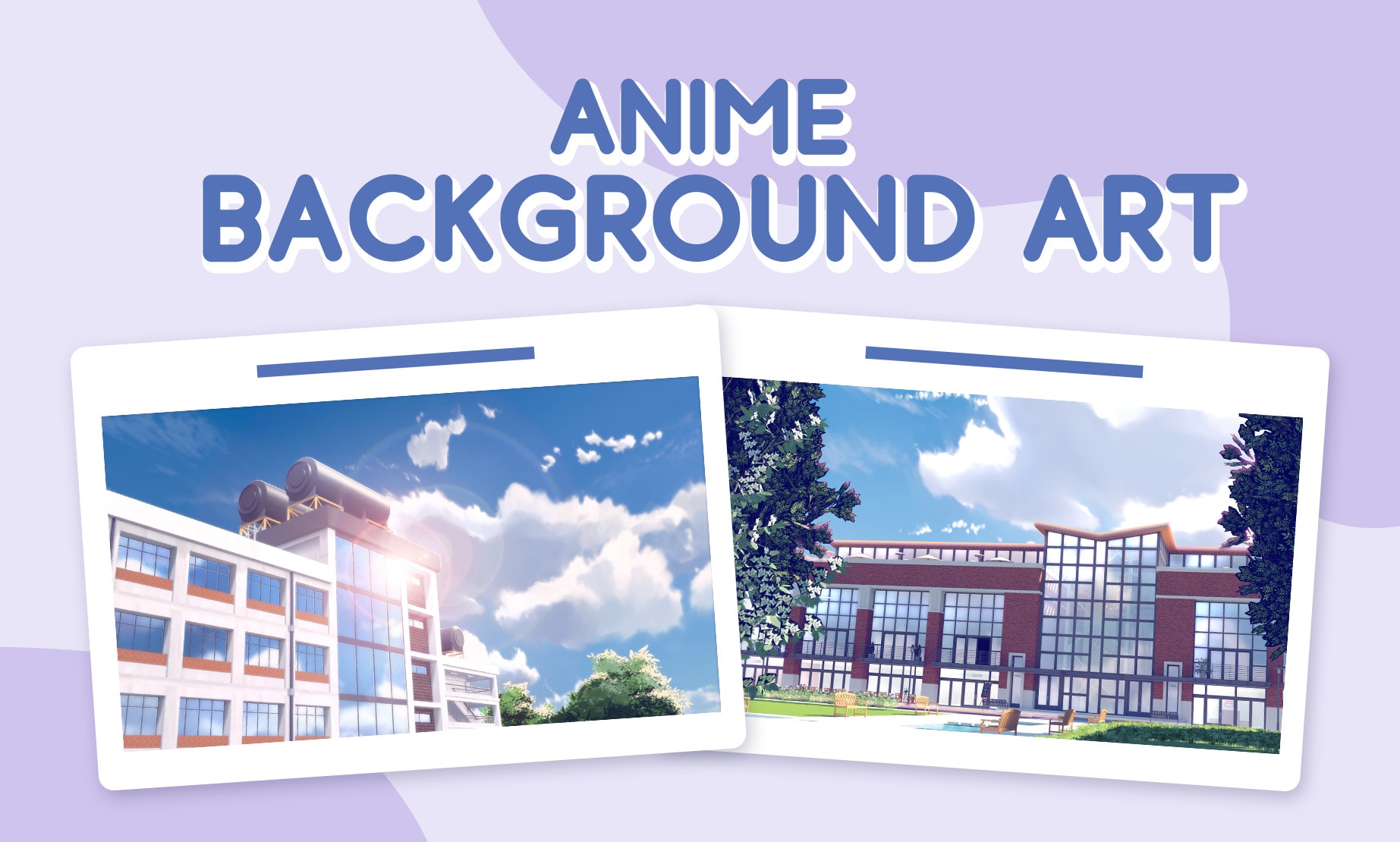 Create 3d anime and comic background by Vierizefanya | Fiverr