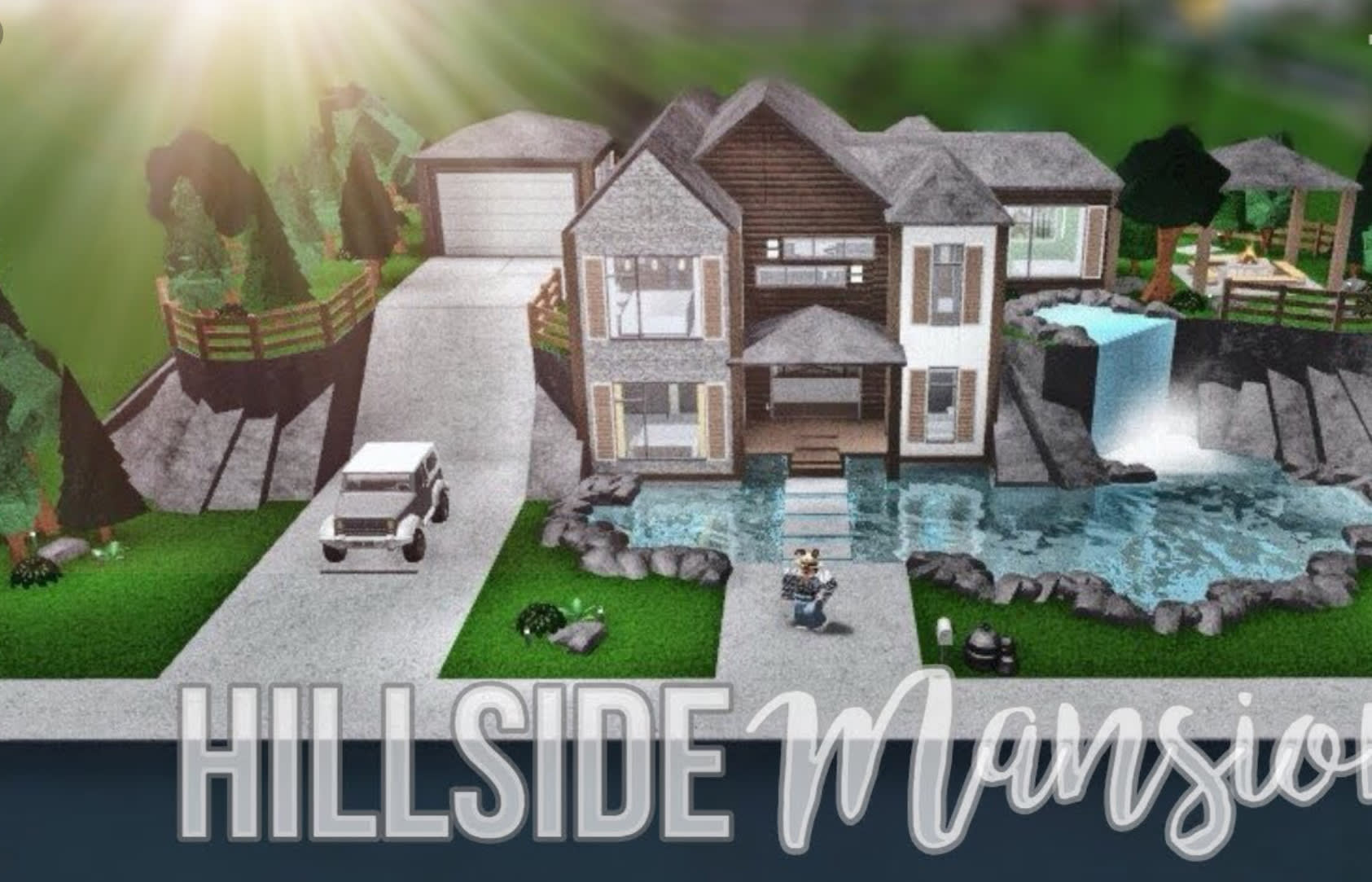 Build You A Hillside House Of A Budget Of 188k By Xrobloxbuildzx