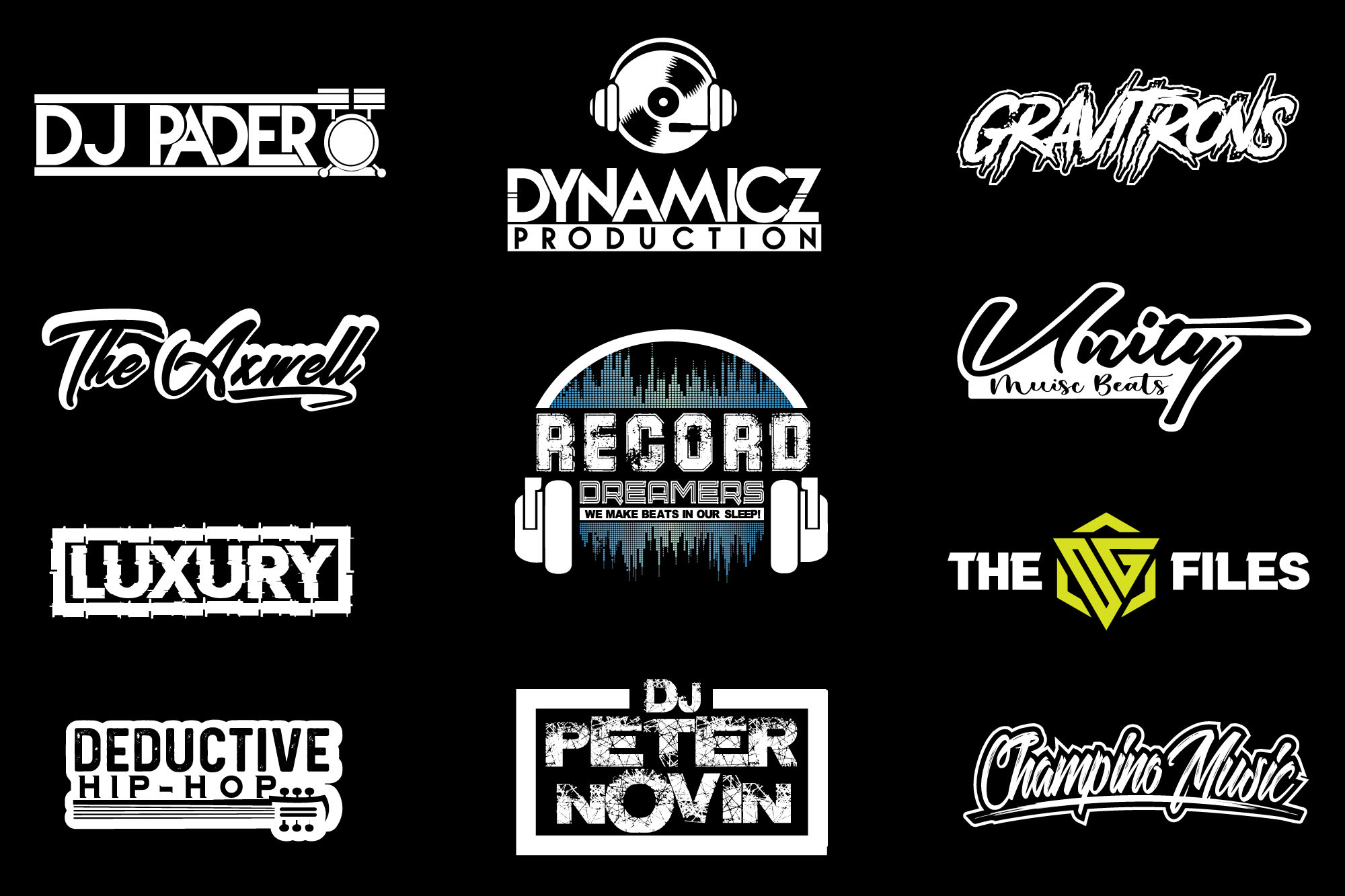 Do dj ,hip hop, music, band or any business by Uk_brand | Fiverr, image size:2000x1333