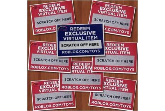 Do Roblox Toys Come With Roblox Online Items