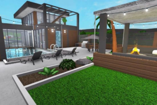 Bloxburg Modern Backyard Ideas 