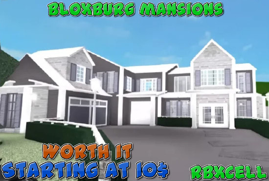 Roblox Bloxburg Mansion Build