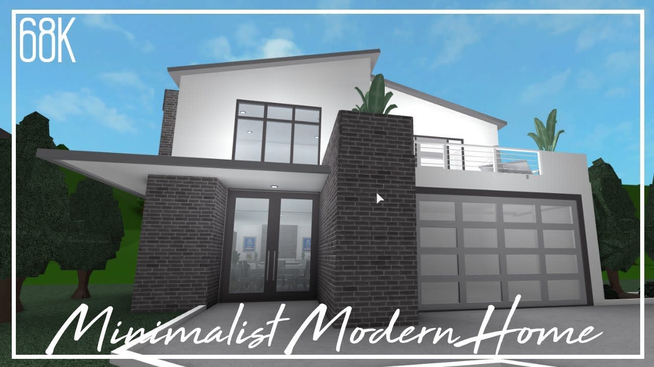 Modern House Ideas For Bloxburg Roblox