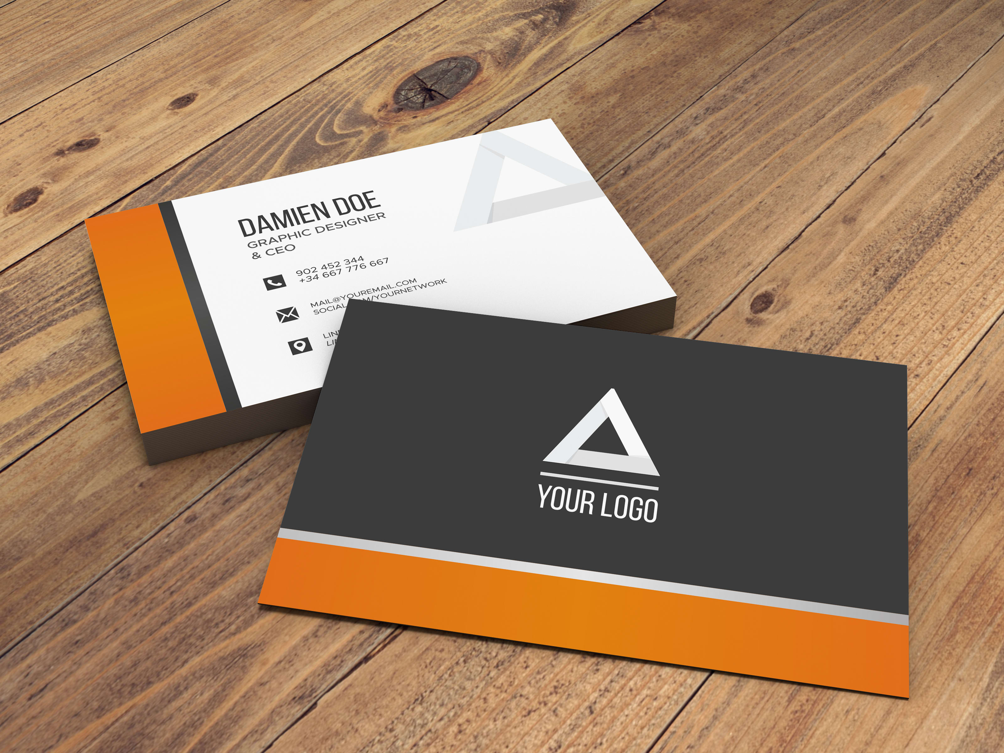 Do Outstanding Business Card Design By Hasnainbhatti03