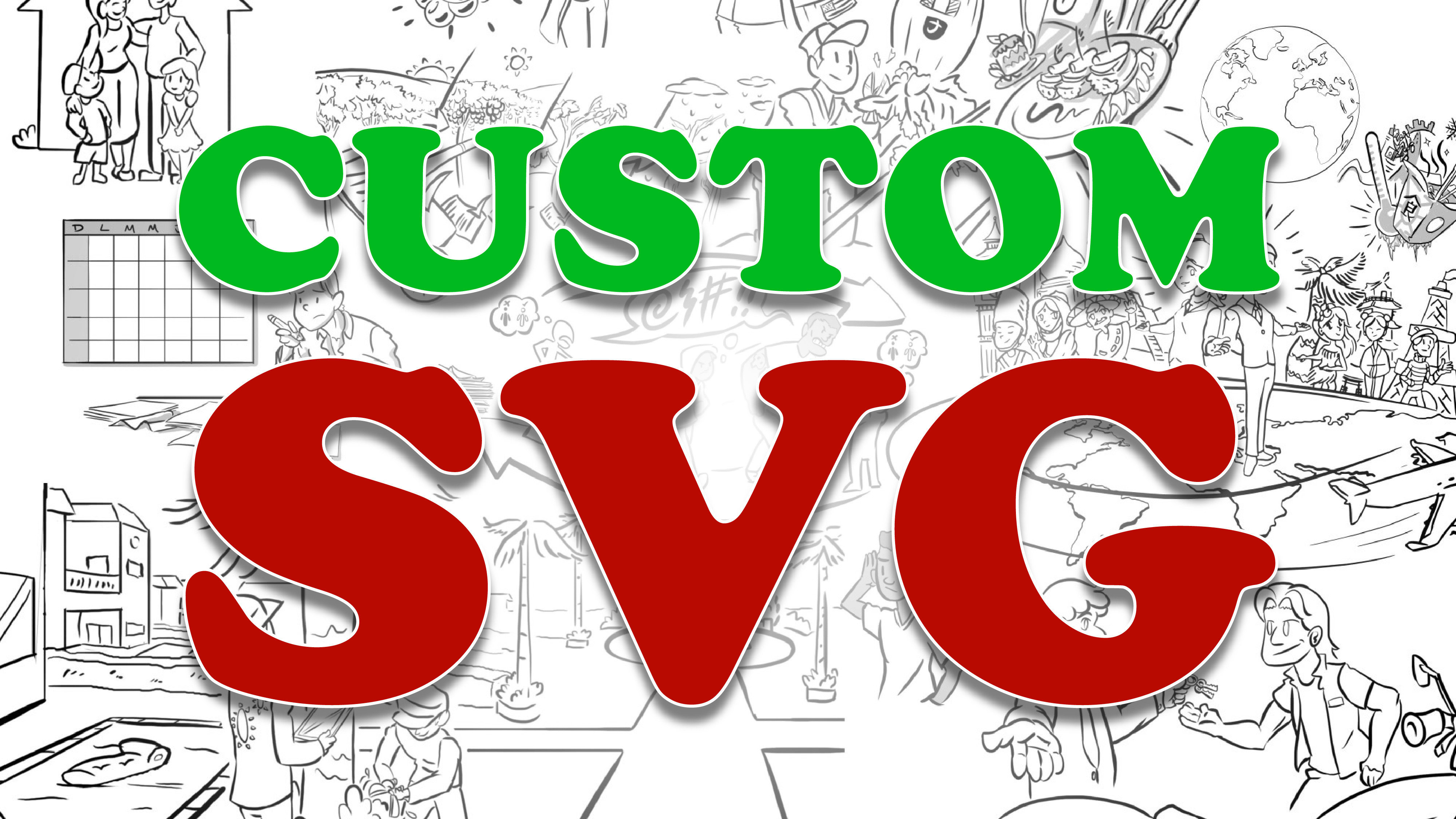 Make custom animated images for videoscribe, just the svg image, not the  video by Spiraldesign | Fiverr