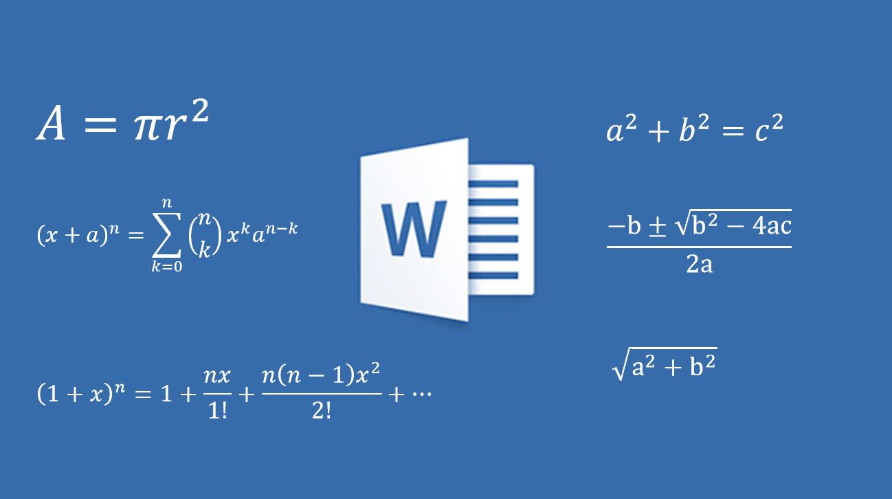 Create insert math equations in ms word by Aamirsh26  Fiverr
