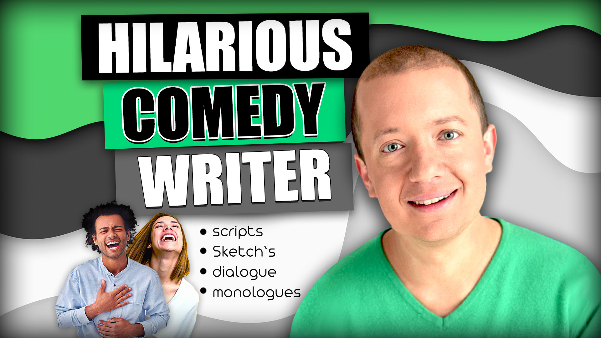 Write your hilarious comedy script or stand up jokes by Shlomihoss