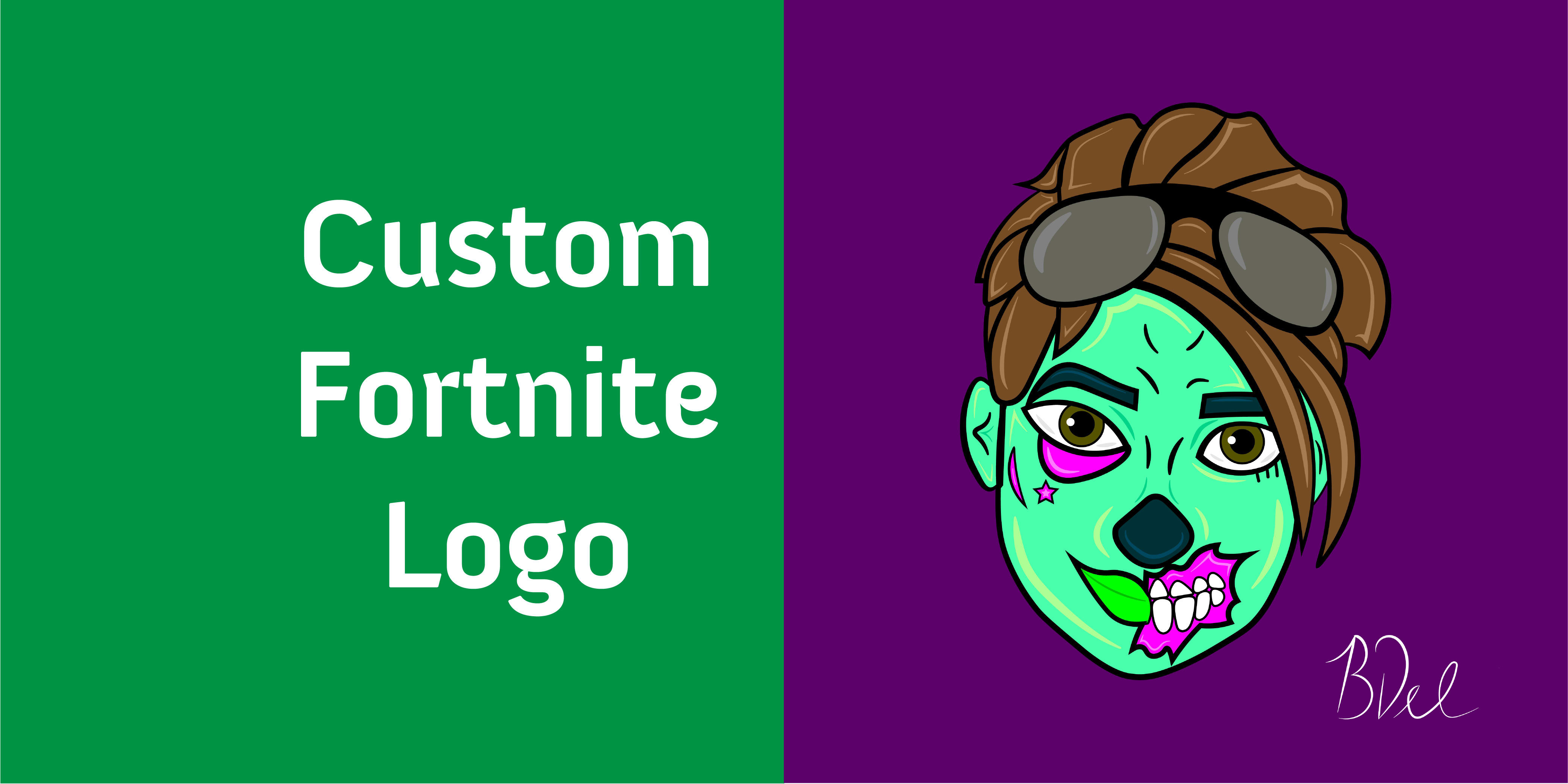 Make Custom Fortnite Logo Quickly By Braeden8