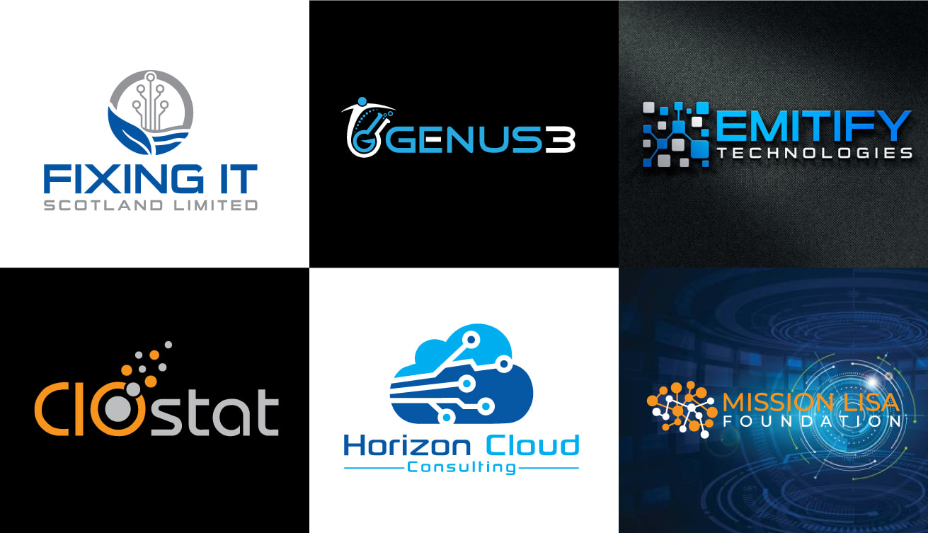 Do technology, it , crypto, tech, software and security logo by Km_nur99 |  Fiverr