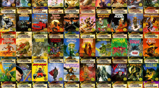 fighting fantasy books trial of