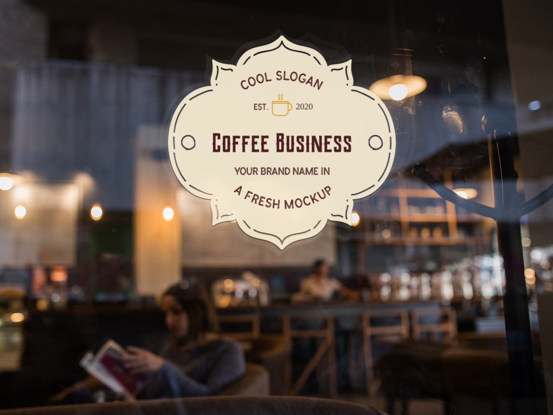 Download Create An Coffee Shop Mockup With Your Business Name On It By Marcosoluna Fiverr