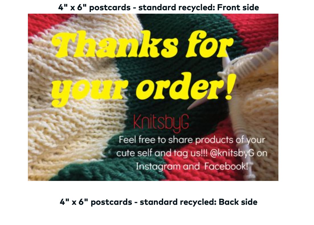 share vistaprint design