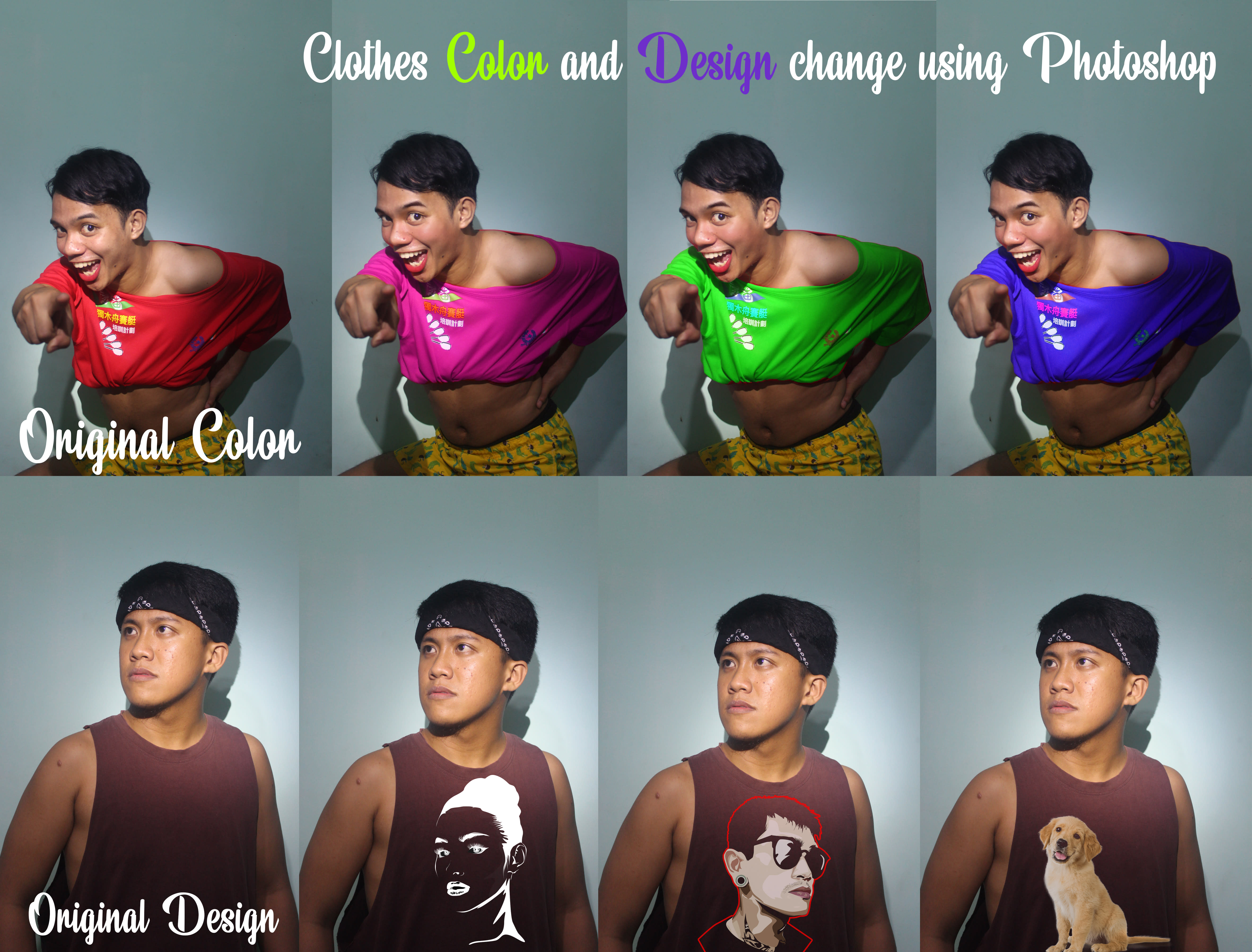Hange The Color Or Design Of Your Clothes Using Photoshop By
